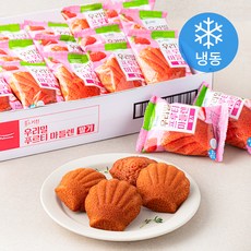 풀무원 풀스키친 우리밀 프루티 마들렌 딸기 (냉동), 480g, 1개