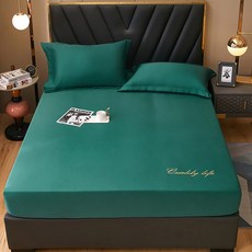 녹색침대커버