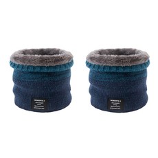 나야스타일 켈루트 방한 넥워머 DJMC-31-3T 2p, 블루