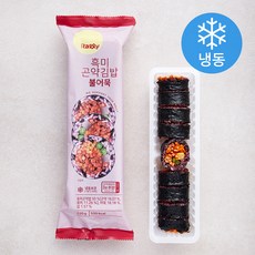 윙잇 랠리 흑미곤약김밥 불어묵 (냉동), 220g, 1개