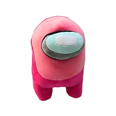 어몽어스 캐릭터 입체인형, 20cm, 핑크
