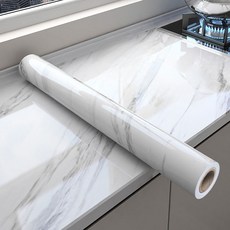 Yonha防油防水鋁製大理石圖案貼紙, 1個