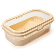 Green World開放型烏龜飼養箱 大型 黃色, 1個