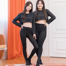 민트코코아 여성용 프리미엄 기모 타이즈 3매