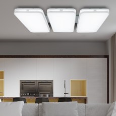 멜리빙 LED 삼성칩 자샤르 거실등 조명 주광색 180W, 화이트