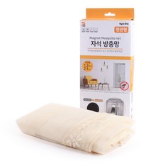 애드라이프 현관문 자석 방충망 아이보리, 1개