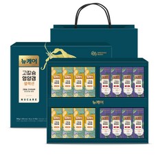 뉴케어 고칼슘 영양갱 셀렉션 16p + 쇼핑백, 720g, 1개