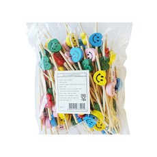 B Home Baking 竹子愛心微笑夾 12cm, 100入, 1個