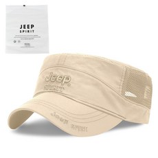 JEEP SPIRIT 캐주얼 메쉬 군모 A0020 + 지프전용포장팩 - 군모