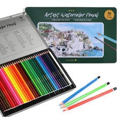 모닝글로리 20000 아티스트 수채색연필, 36색, 1개