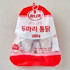 마니커 두마리 통닭 500g x 2마리 + 육수 35g 세트 (냉장), 1세트