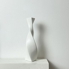 EVER HOUSE 線圈藝術擺飾花瓶, 白色