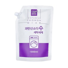  저푸른초원위에 과탄산소다수 액상 세탁세제, 1000ml, 1개 