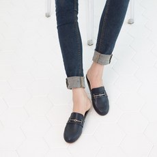 세인트디보스 여성용 푹신푹신 발편한 나탈리 뮬 굽있는 블로퍼 3cm D0P697-7