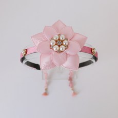 장미공주한복머리띠