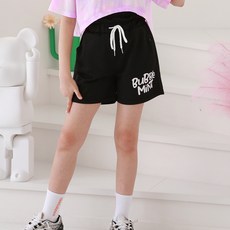 J Kid Junior女童款泡泡抽繩短褲