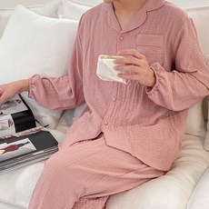 커플긴팔파자마