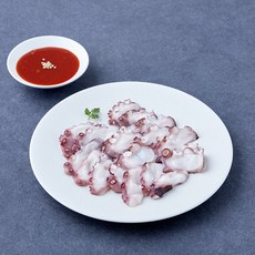 손질 데친문어 슬라이스 (냉장), 1개, 100g