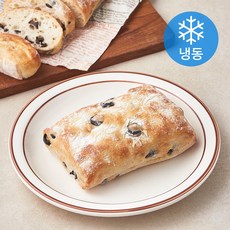 프레시오늘 저온숙성 소프트 수제 올리브 치아바타 2개입 (냉동), 300g, 1개 300g, 1개