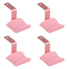 고정식 공간활용 헤드셋 거치대 4p, 핑크, YT_RA1052