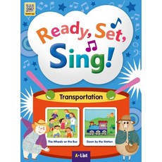 Ready Set Sing! Transportation Student Book + Activity Book + Craft Template + Saypen Sticker + Free App 세트, 에이리스트