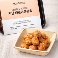어메이징푸드 저당 매콤어묵볶음, 300g, 1개