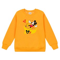 뉴욕꼬맹이 아동용 디즈니 기모 맨투맨 티셔츠 G256