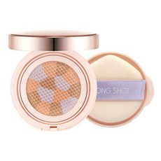 홍샷 머랭커버 쿠션 파운데이션 15g + 리필 15g, 21호 라이트베이지, 1세트