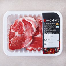 하남돼지집 한돈 목살 구이용 (냉장), 500g, 1개