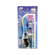 LE BARN 兒童款流星Catch Teenieping湯匙雙手矯正筷組, 1組, 王家炳