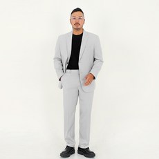 파이브라지 남성용 오버핏 스판 데일리 빅사이즈 정장 세트