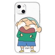 제이앤컴퍼니 짱구 빅아크릴톡 투명 젤리 휴대폰 케이스