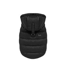 퍼피엔젤 강아지 AIR3 HOOD PADDING VEST, 999 Black