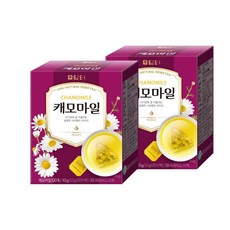 담터 캐모마일 삼각티백, 1g, 10개입, 2개