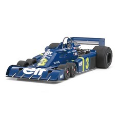 TAMIYA 田宮 1:20 P34 Six Wheeler 1976日本GP車子+蝕刻配件組 藍色 20058, 1組