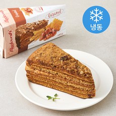 메도브니크 카라멜맛 조각 케이크 (냉동), 140g, 1개