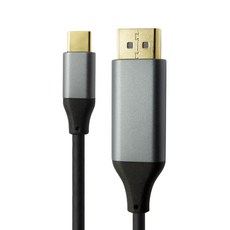 솔탑 USB C타입 4K 60HZ 미러링 DP케이블 SOLTOP-930, 혼합색상, 1개, 1.8m