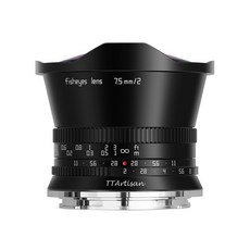 티티아티산 니콘 Z 마운트 APS-C 어안렌즈 7.5mm F2 블랙 - 니콘fm2