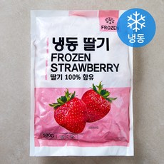 농우 딸기 (냉동), 1개, 500g