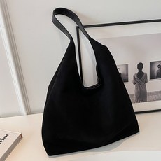 다비글로우 여성용 스웨이드 무지 호보백