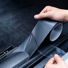 808 차량용 스크래치 흠집 기스 방지 발판 코팅 스티커, 블랙, 1개 블랙, 1개