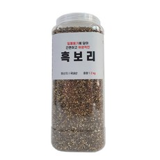 대한농산 통에담은 흑보리, 2kg, 1개