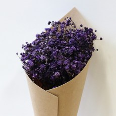 ROMANTIC NOVEMBER 浪漫無會員乾花迷你花束工藝, 霧花紫