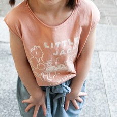 여아민소매티셔츠