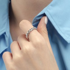  로이드 이태리 실버 라운드 베이직 반지 LLRS23219S  상품 이미지