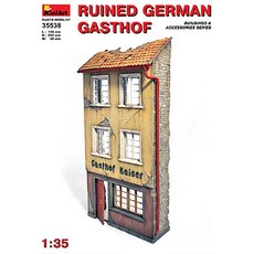 迷你藝術 1/35 破壞德國 Gasthof 塑料模型 35538, 1個