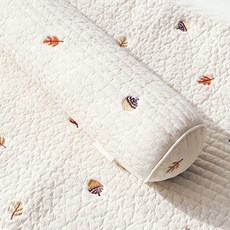 Marolotte Dottu Dot 100 支絎縫刺繡竹女士嬰兒抱枕 + 內枕套裝, 楓樹