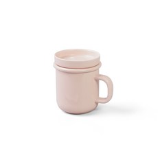 보울보울 국산 노르딕볼볼 뚜껑머그340ml, 파우더핑크, 1개 파우더핑크, 1세트