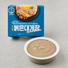 설래담 더 진한 붉은대게장, 80g, 1개