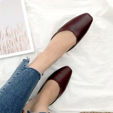 여성용 베리안 뮬 플랫 C158_2088